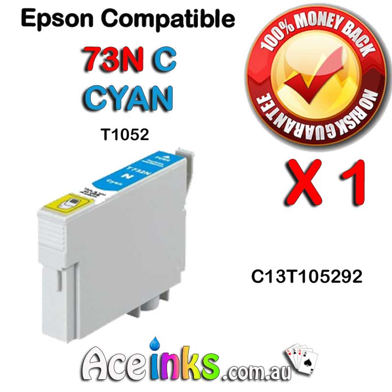 Compatible EPSON 73NC CYAN